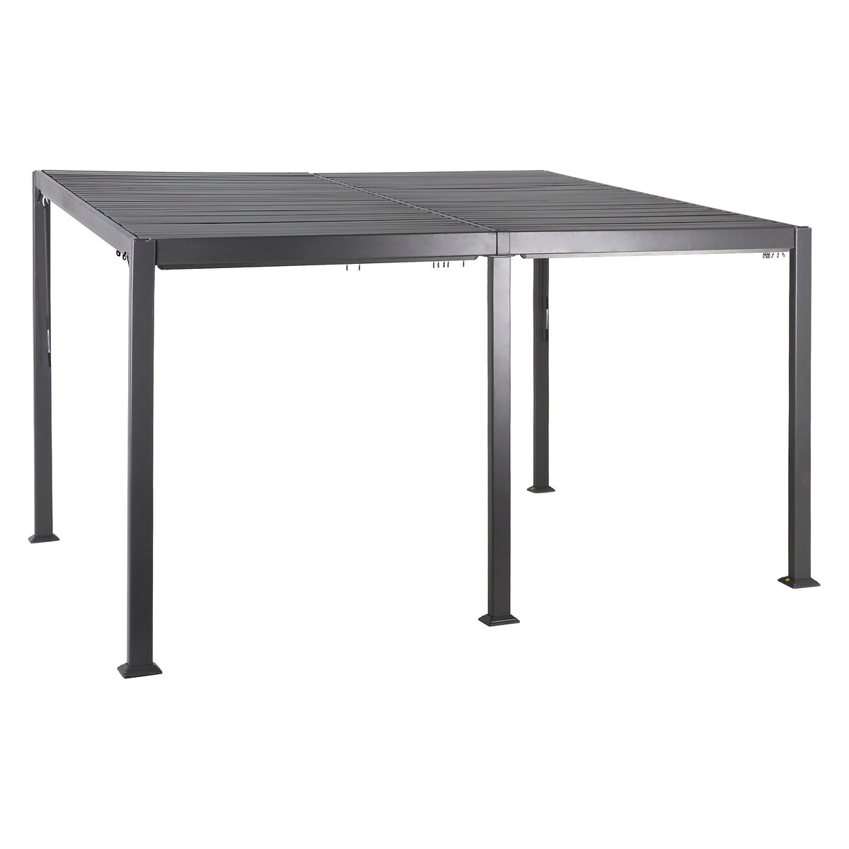 P&eacute;rgola AVILA gris graphite 3x4m
