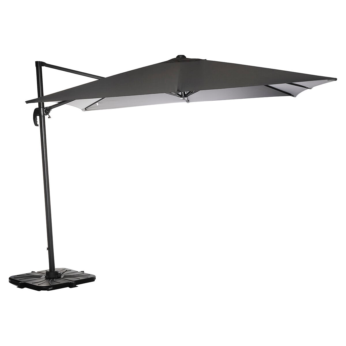 Parasol exc&eacute;ntrico CAYO ard&oacute;sia