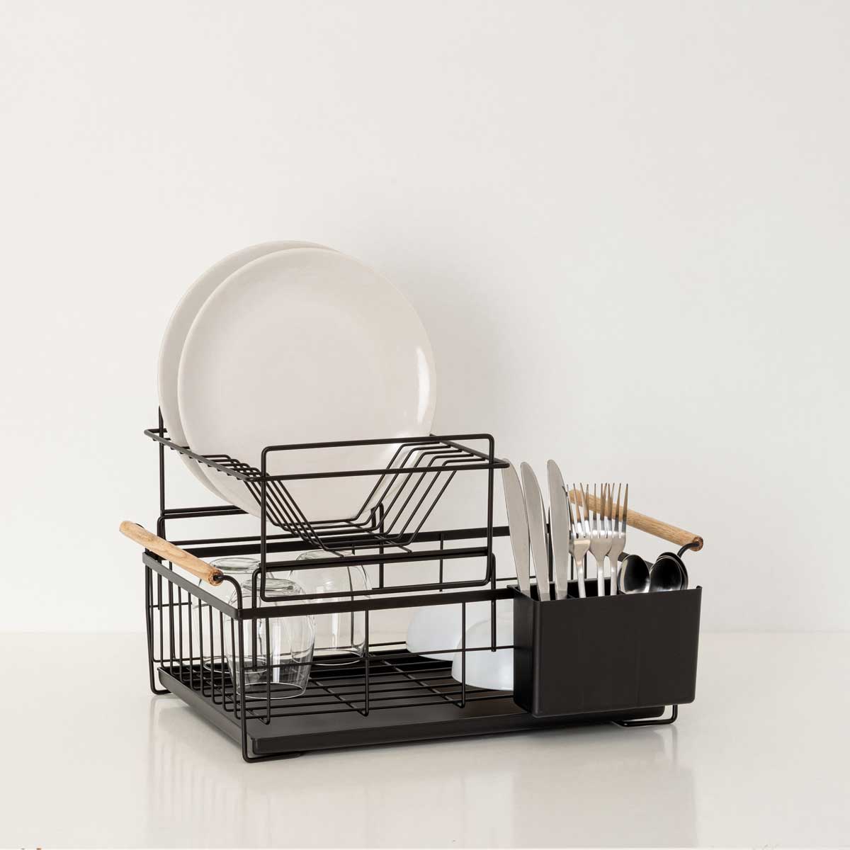 Escurreplatos BlackWood Negro