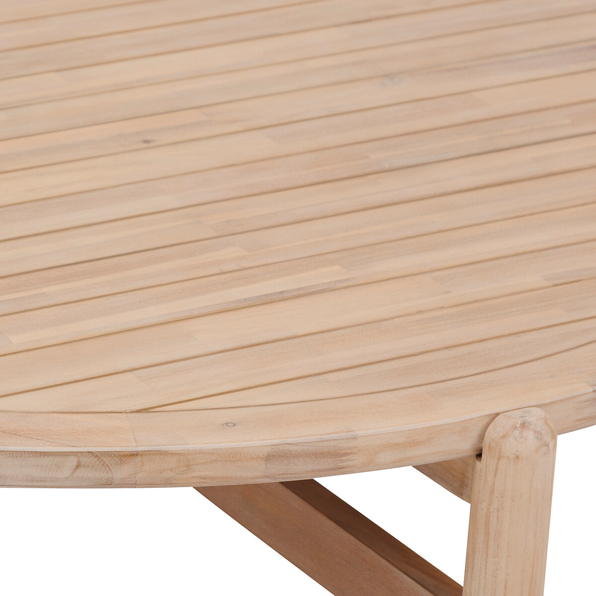 Mesa baja DEONA de madera acacia 120cm