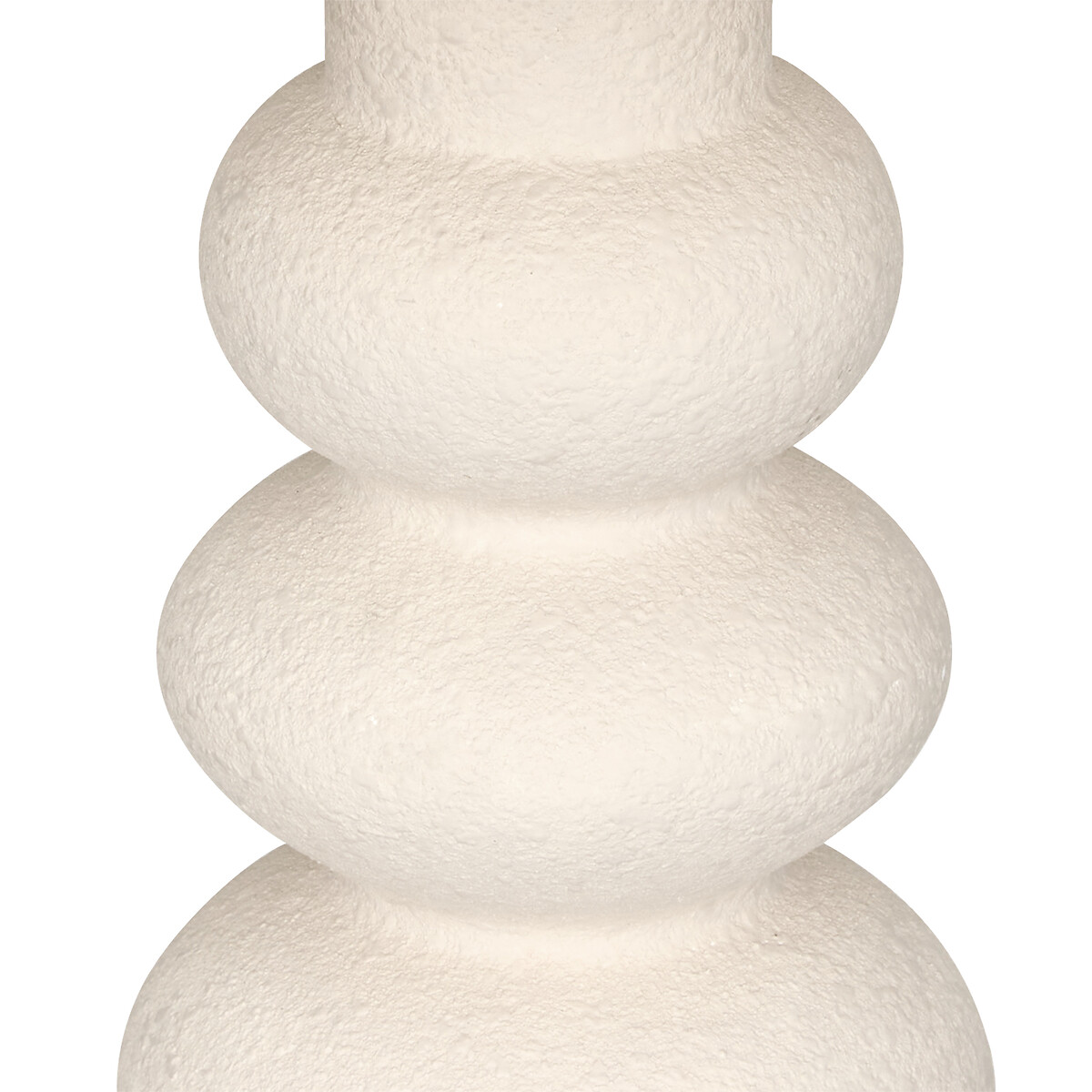 L&aacute;mpara de mesa beige de cer&aacute;mica 42 cm