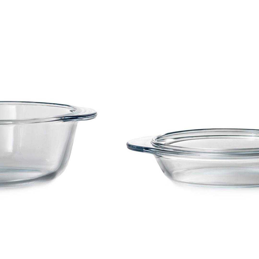 Caçarola de Vidro com Tampa