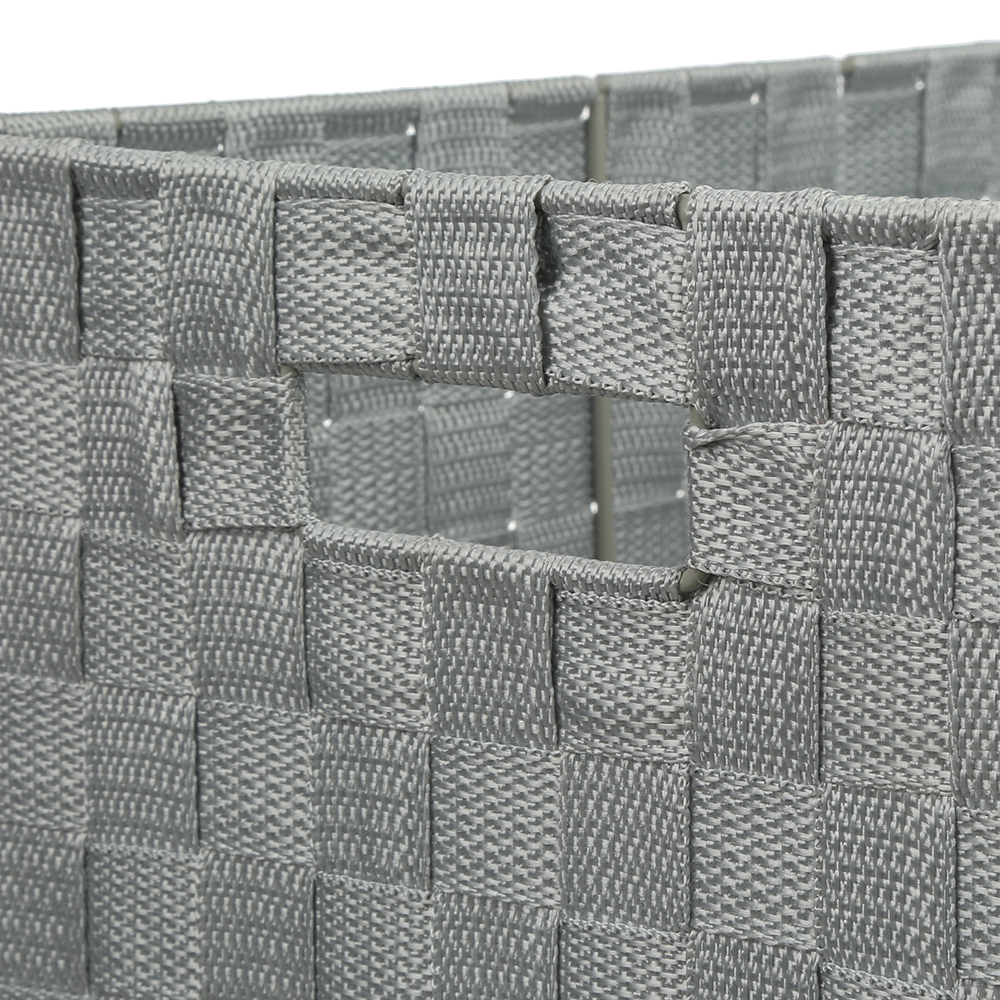 Cesta De Almacenaje Tamaño.1-2/4 Gris