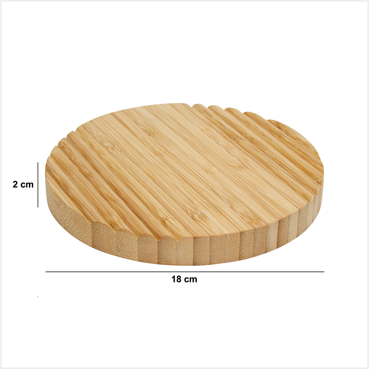 Salvamantel de bamb&uacute; 18cm