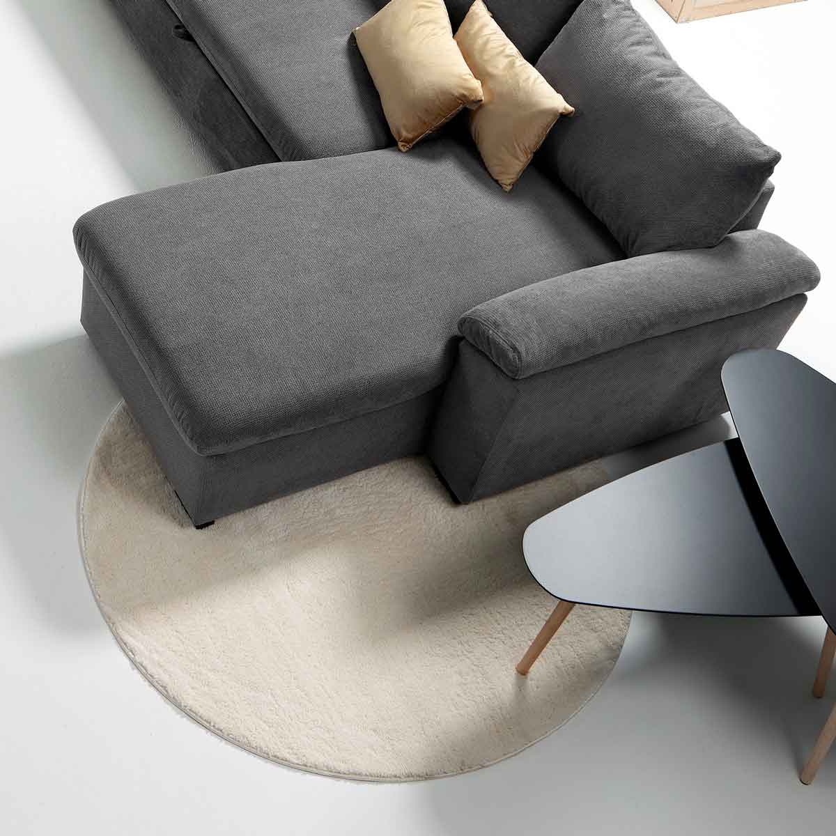 Juego de 2 mesas auxiliares MILEO de madera