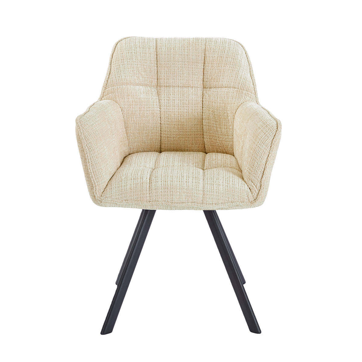 Sill&oacute;n RERIZ de tejido beige 