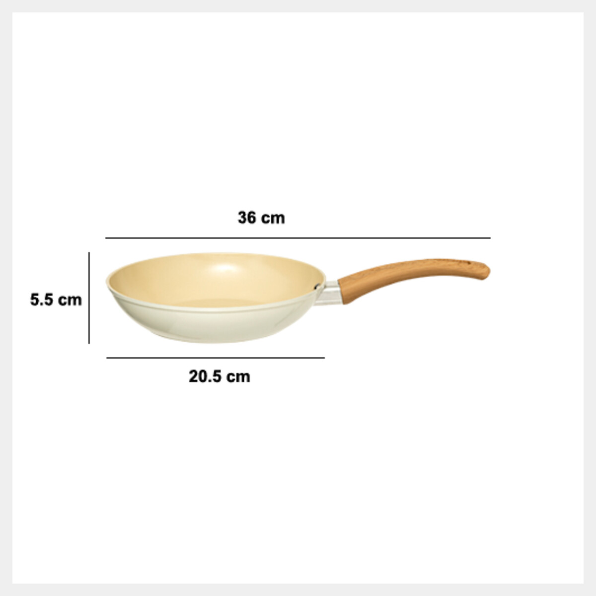 Sart&eacute;n HARMONY de aluminio forjado 20cm