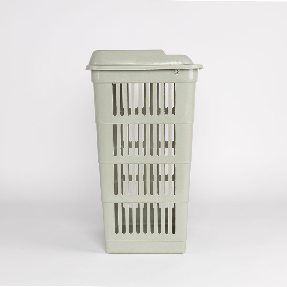 Cesto para colada con tapa verde 40L