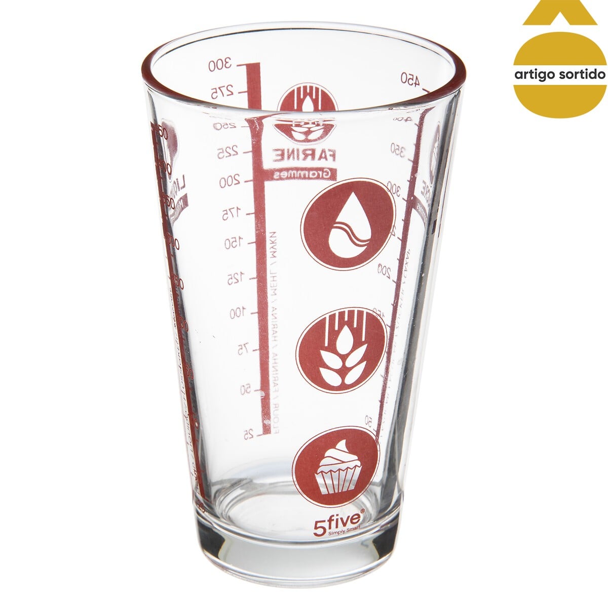 Copo Medidor Em Vidro 50cl