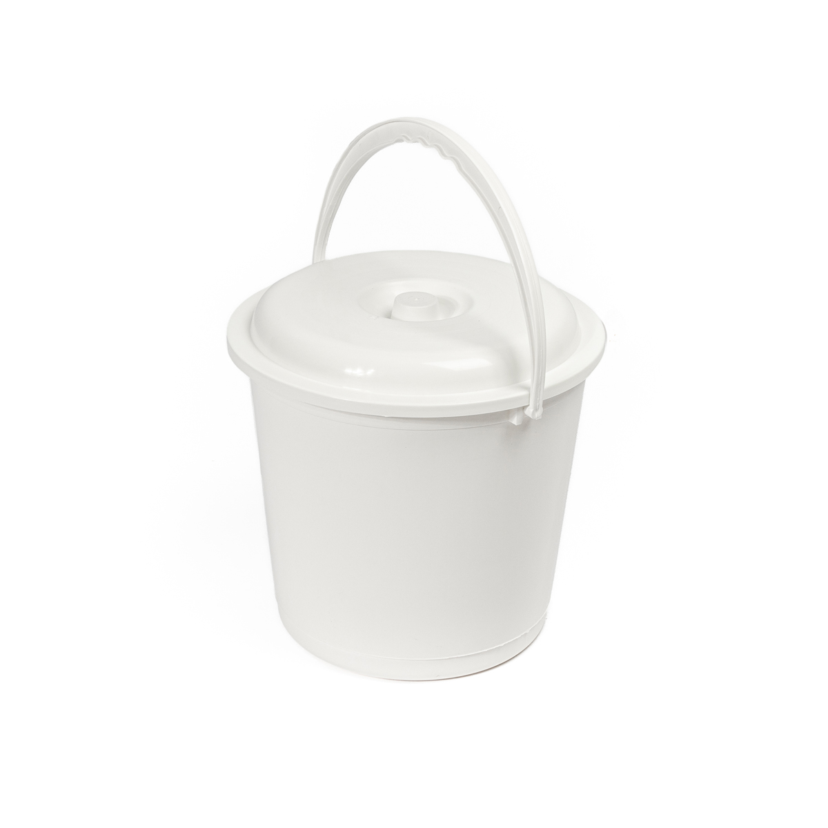 Cubo De Basura Con Tapa 16L Europa Blanco