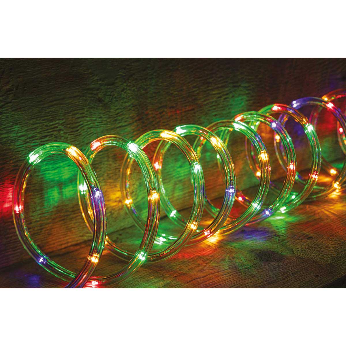 Manguera De Luz Navide&ntilde;a Multicolor 432 LED 24m