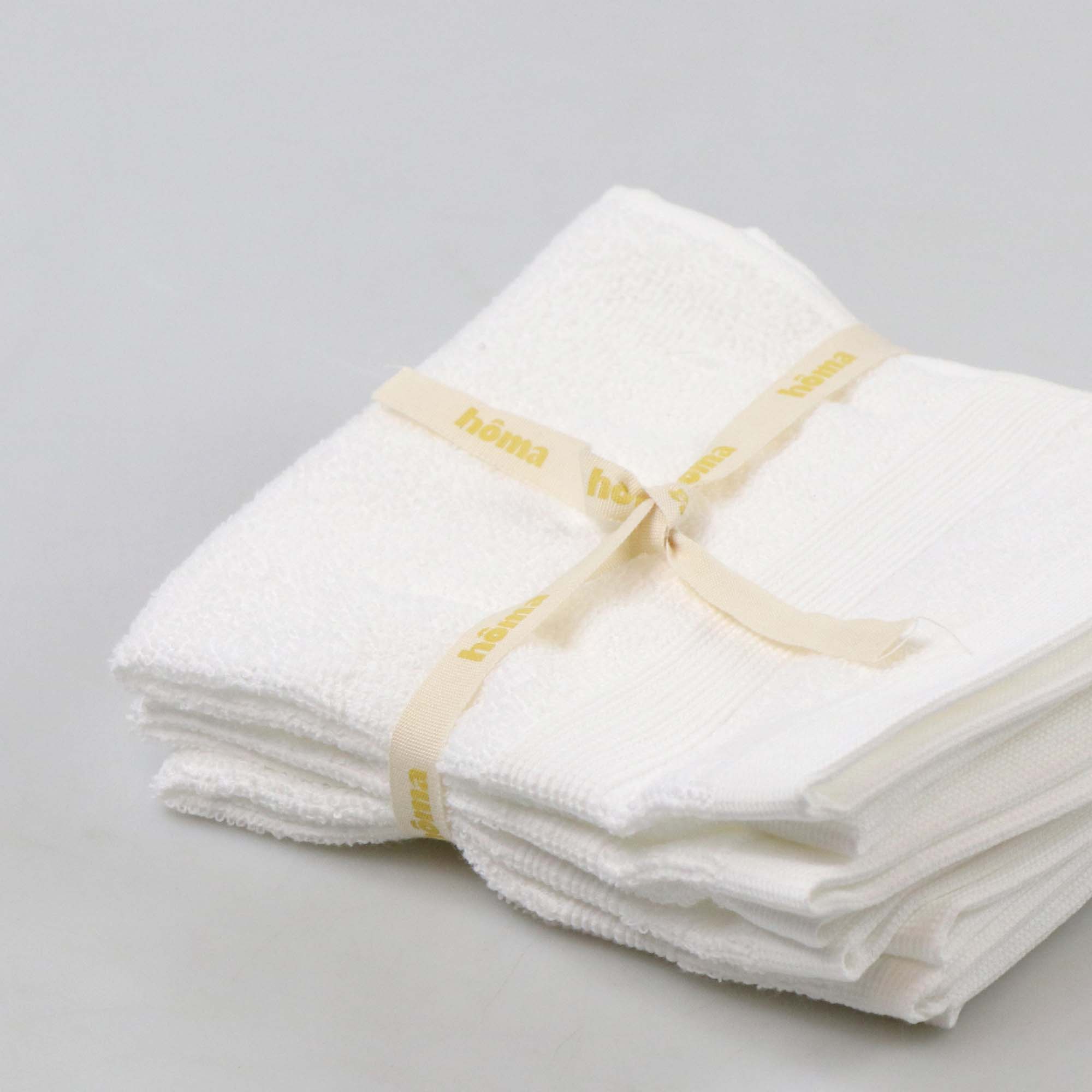 Juego De 4 Toallas De Mano 30x30Cm 