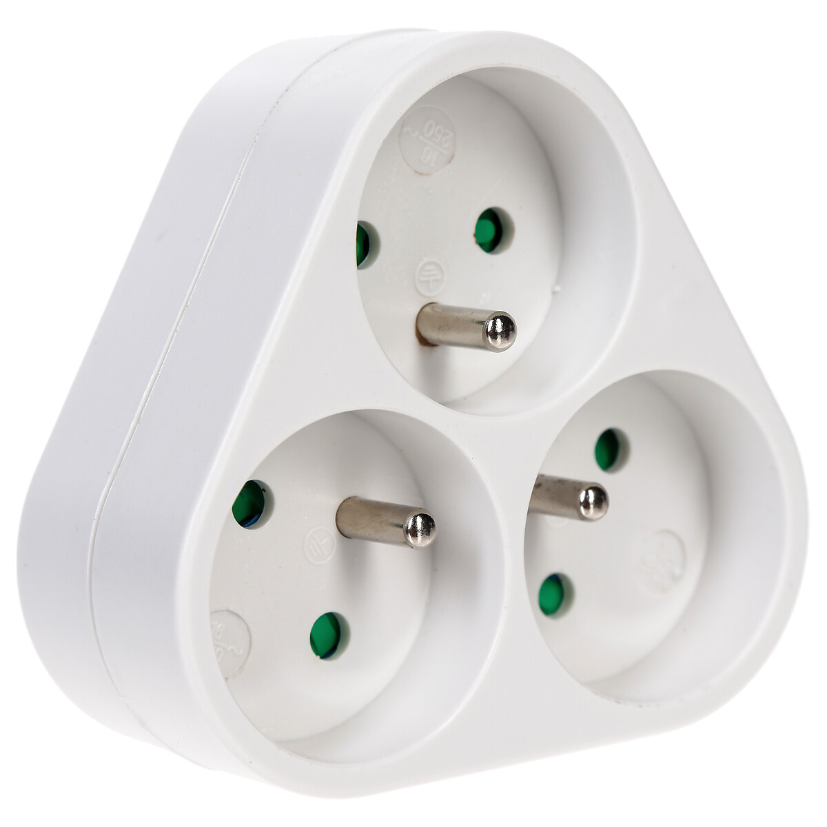 Adaptador El&eacute;trico 3 Tomadas
