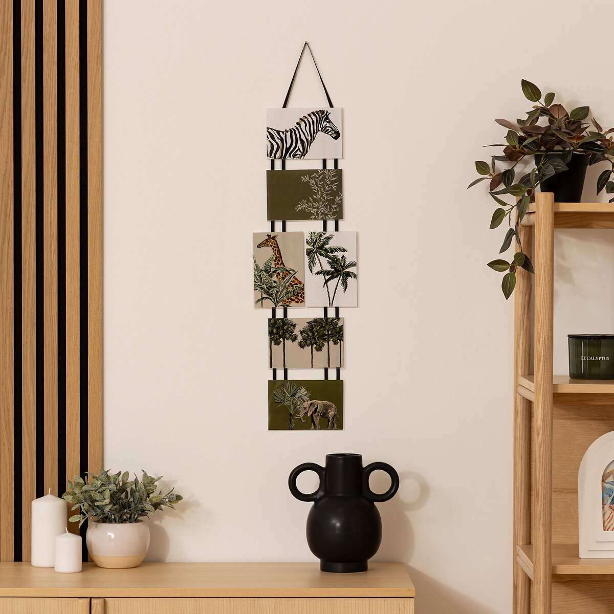 Marco De Fotos Múltiple 6 Fotos 21x80Cm