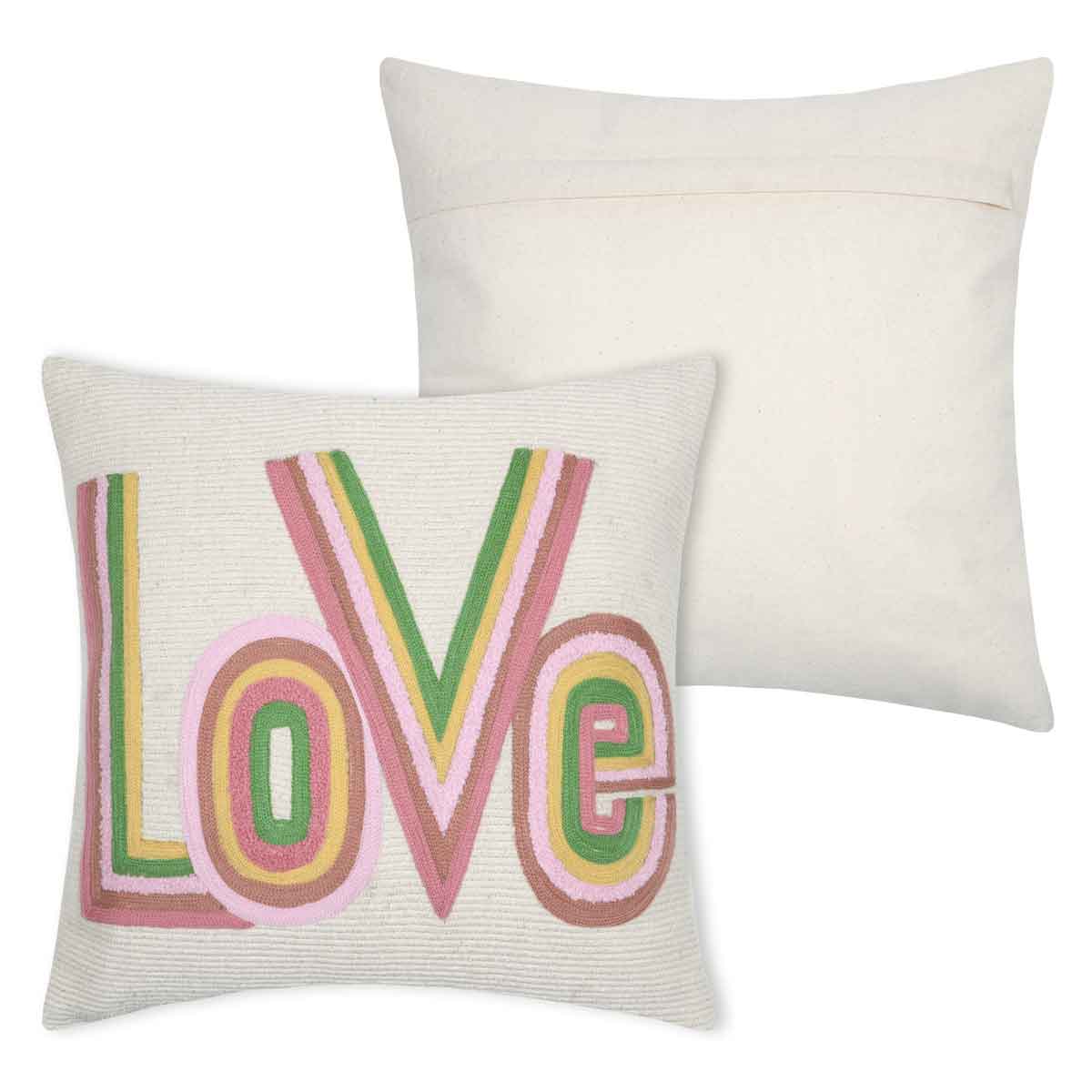 Cojín love 40x40cm