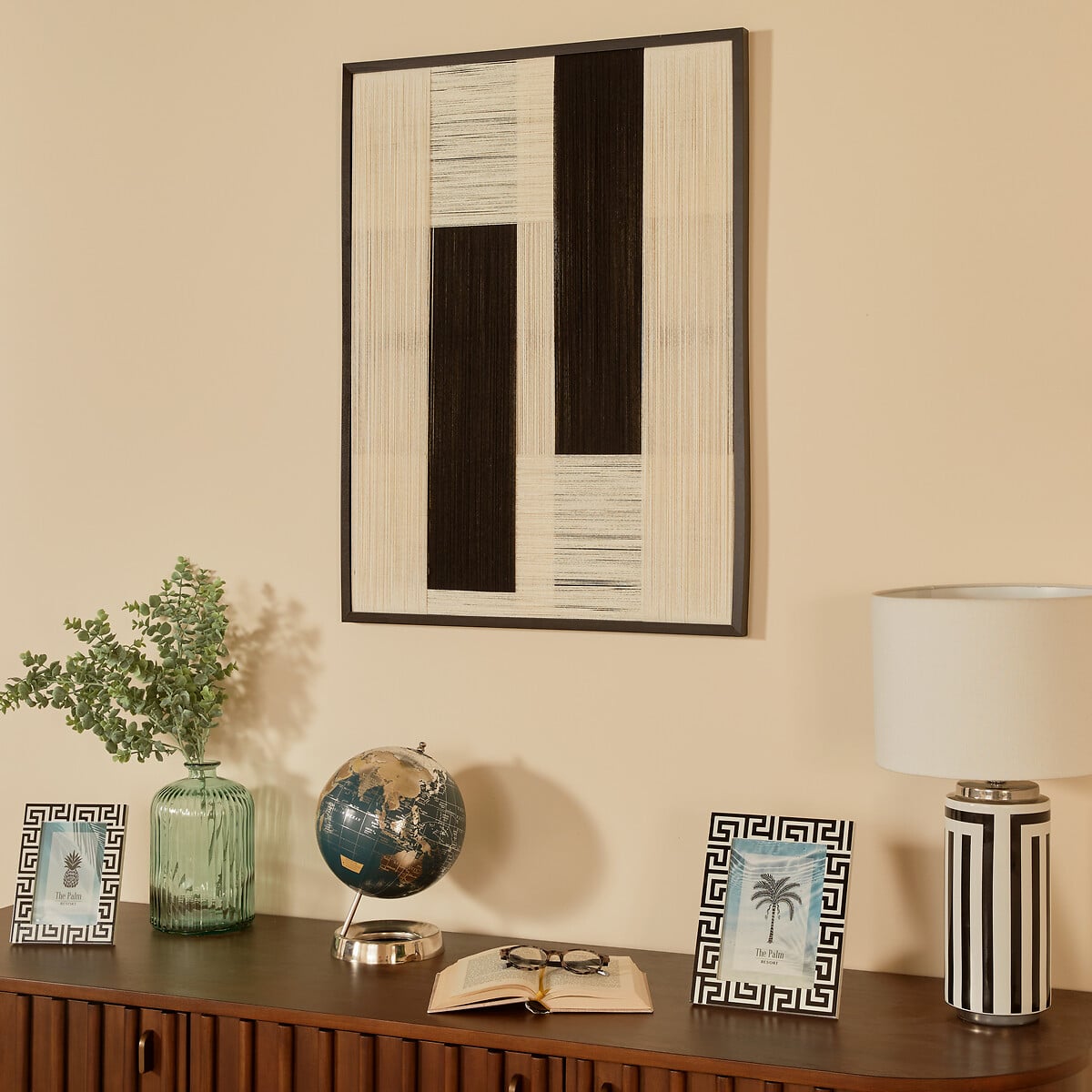 Florero LUZ verde 23cm