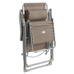 Silla relax SILOS gris pardo