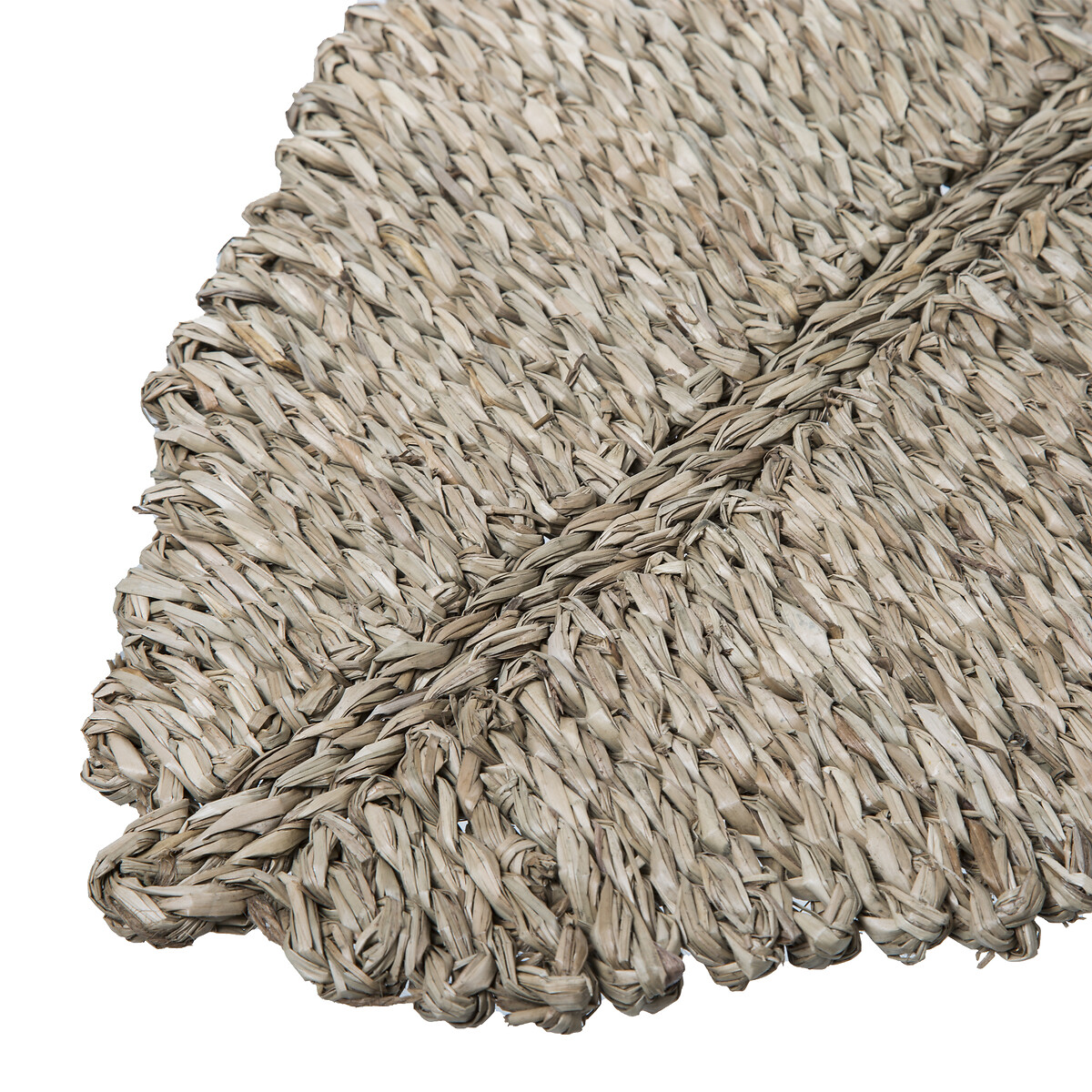 Mantel individual HOJA marr&oacute;n de seagrass