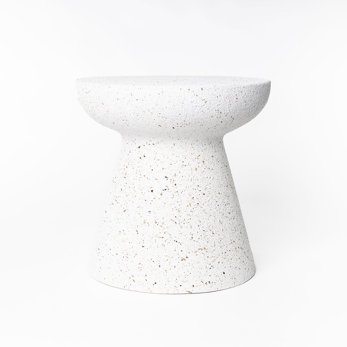 Mesa auxiliar blanca 40cm