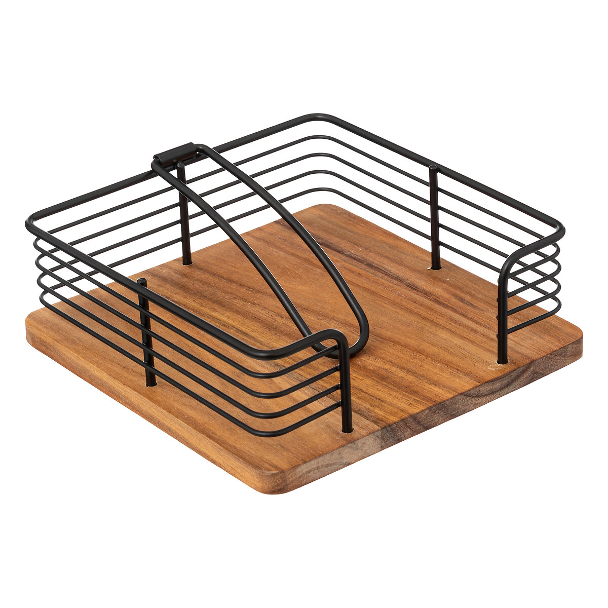 Servilletero Madera De Acacia