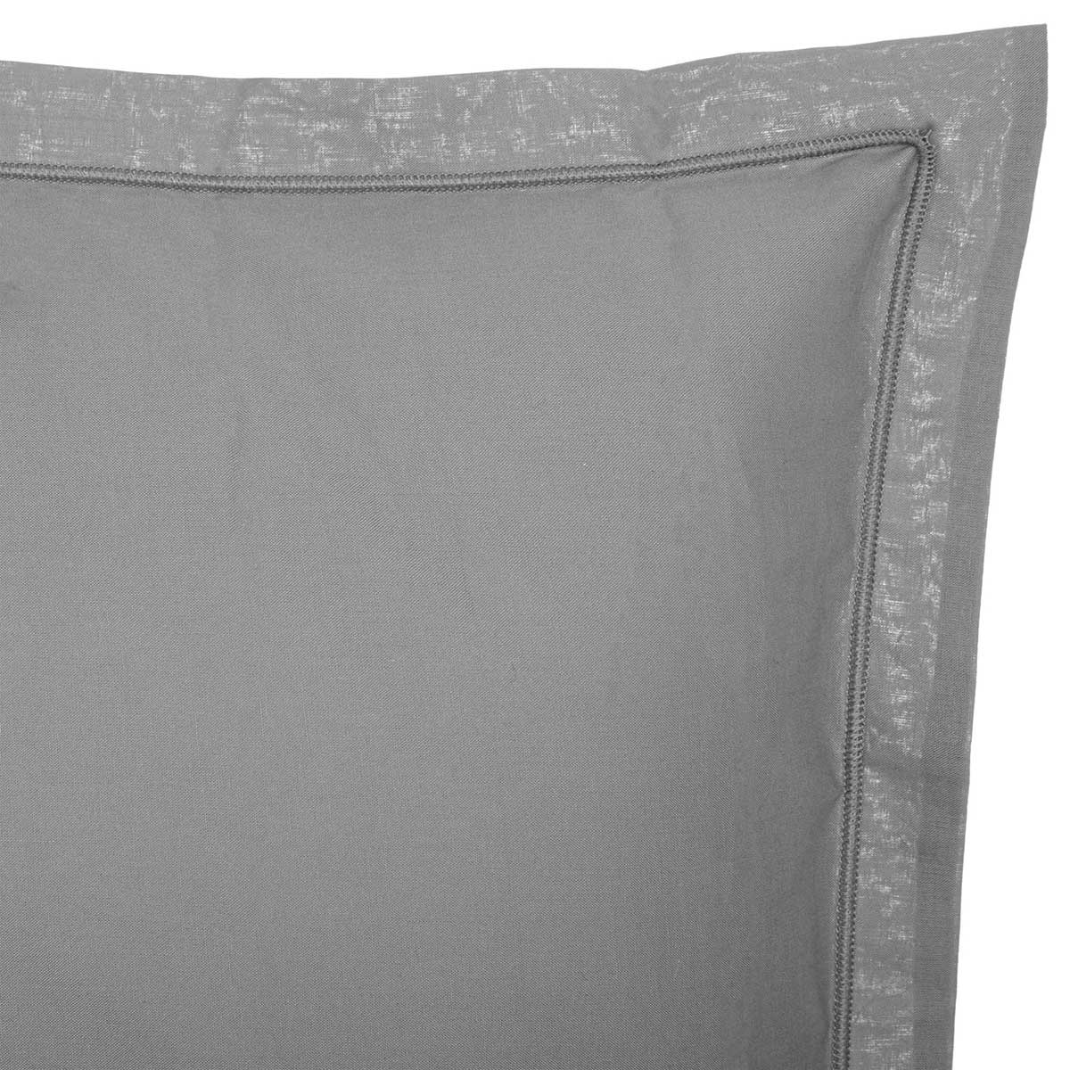Funda De Almohada Gris 50x70Cm