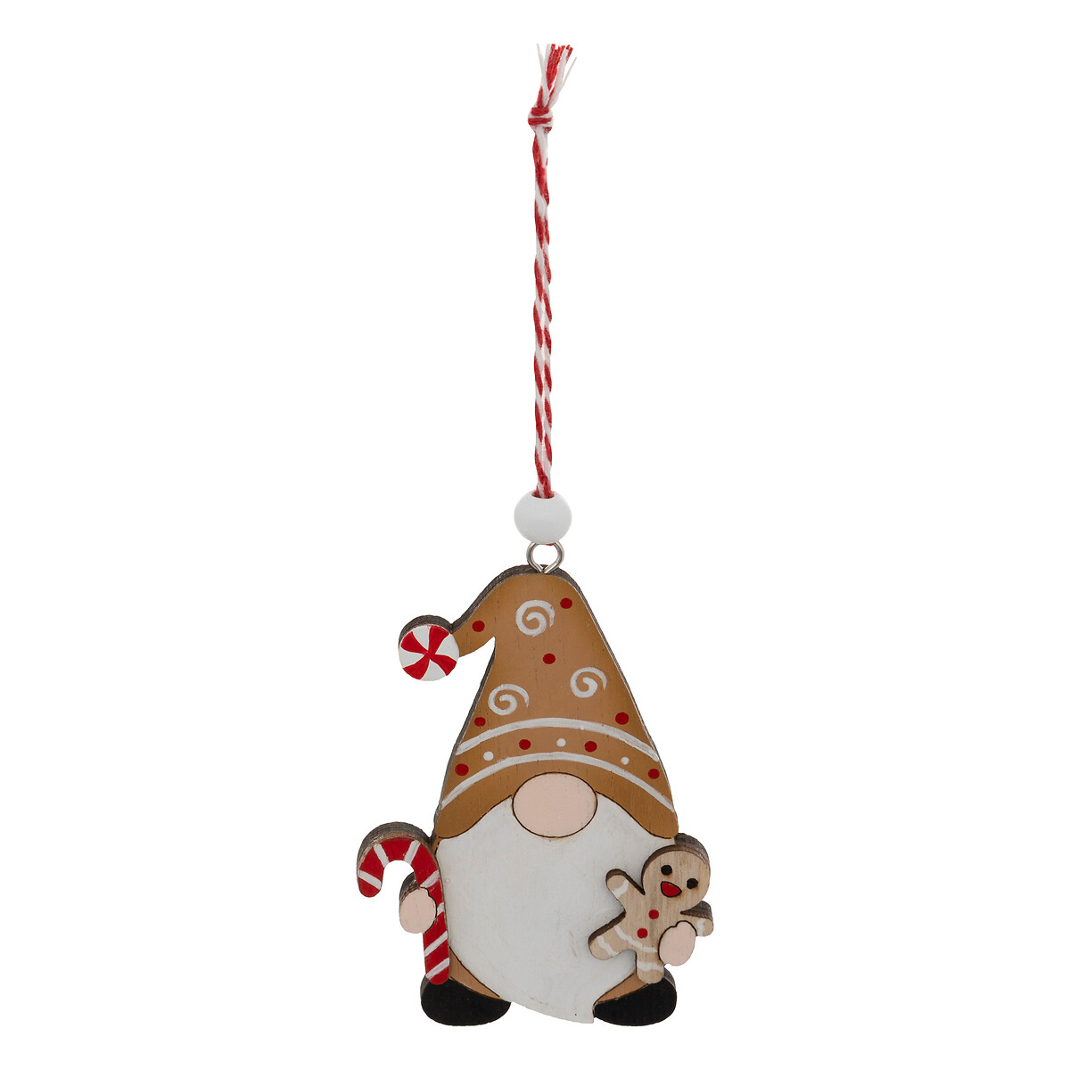 Set De 3 Adorno navide&ntilde;os Gnomo 10cm 