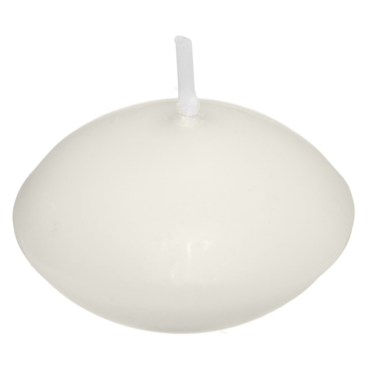 Conjunto De 6 Velas Flutuantes Many Brancas