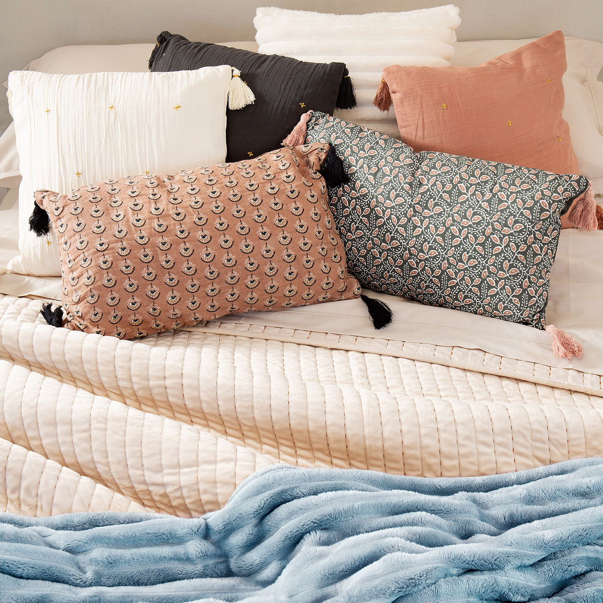 Edredón Velvet Marfil 220x240Cm