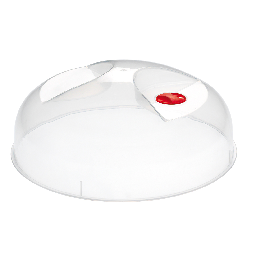 Tapa Plástica Para Microondas 25Cm