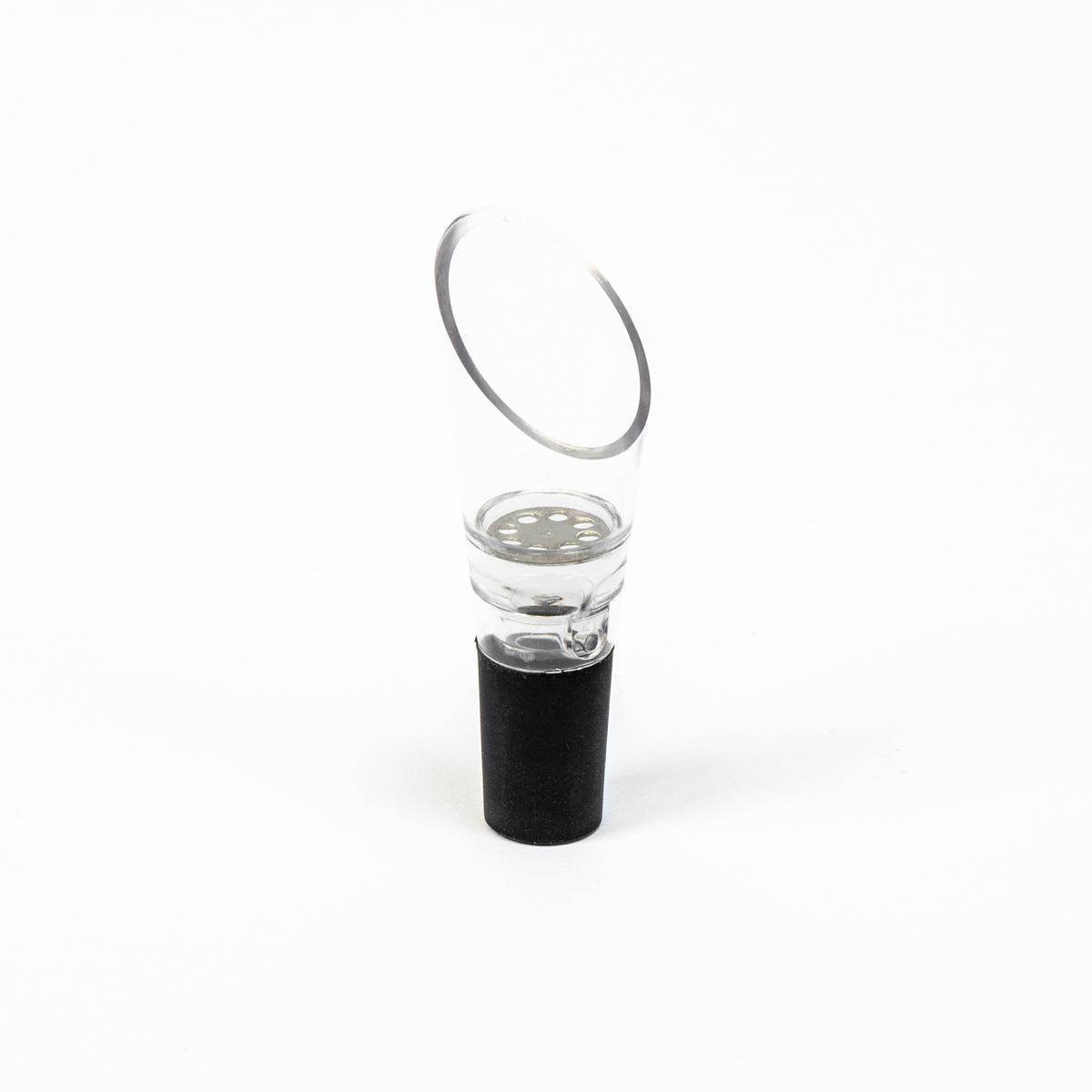 Tap&oacute;n Aireador Para Botellas Color Negro
