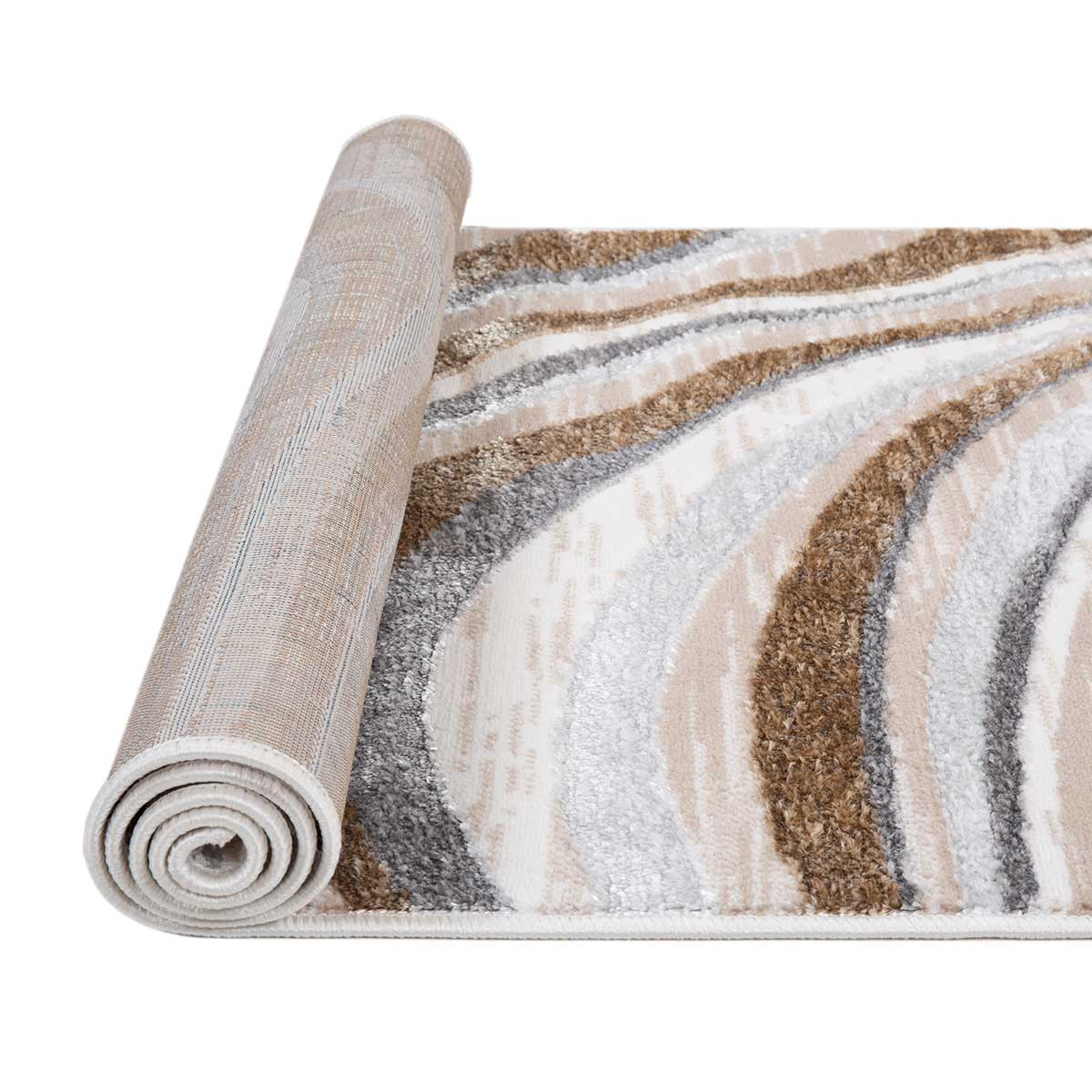 Alfombra Zave Waves Natural 160x235cm