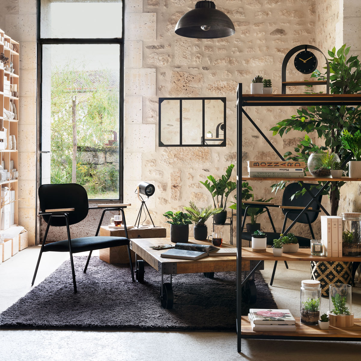 Estantería Edena C/4 Baldas 90x35x141Cm