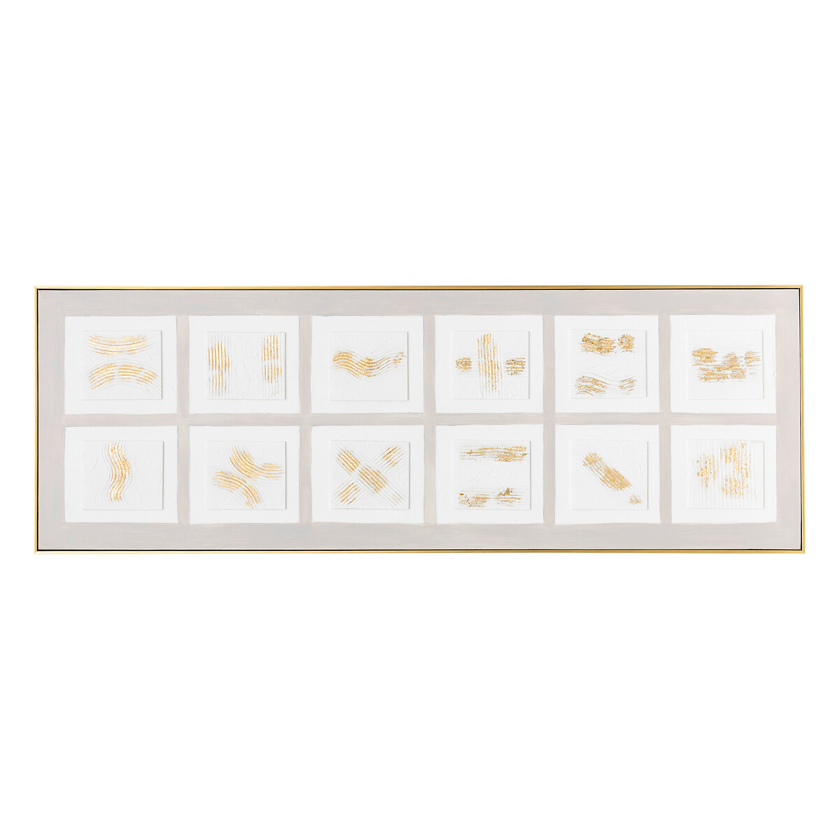 Cuadro 3D CURTIS taupe 51.6x151.7cm