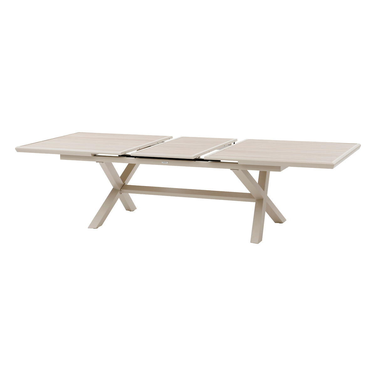 Mesa extensible AXIOME lin argile 220-279cm