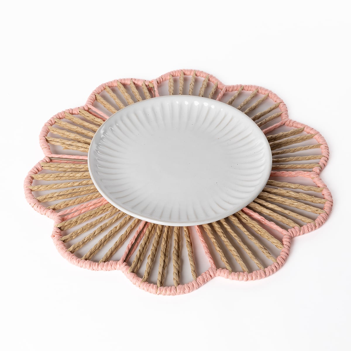 Mantel individual BLOOMY Rosa 38cm
