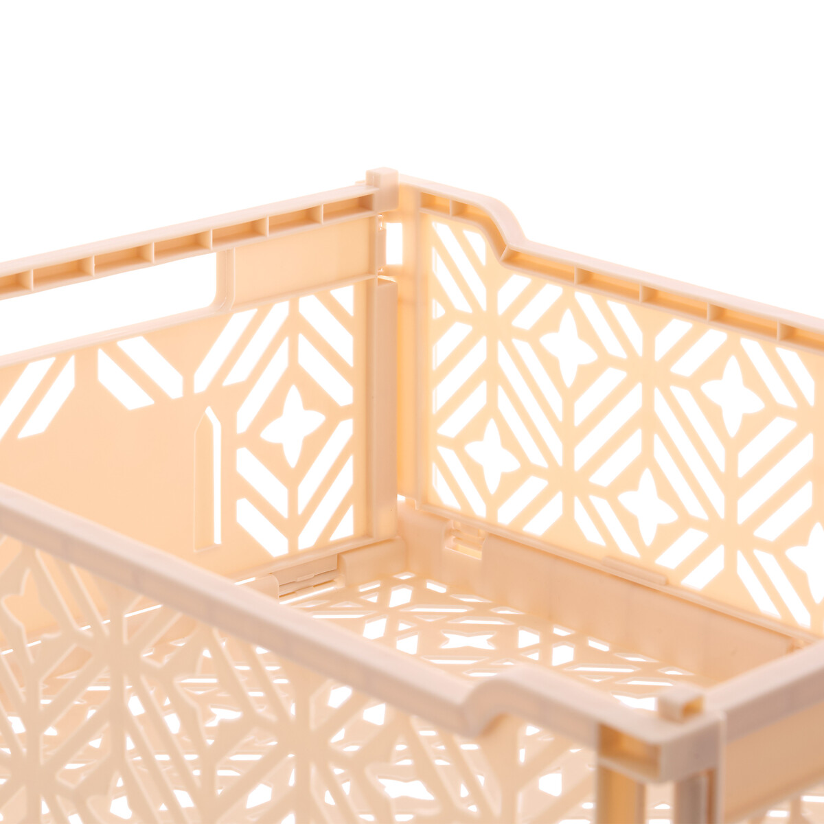 Caja plegable ARRY beige 40x30x11,5cm