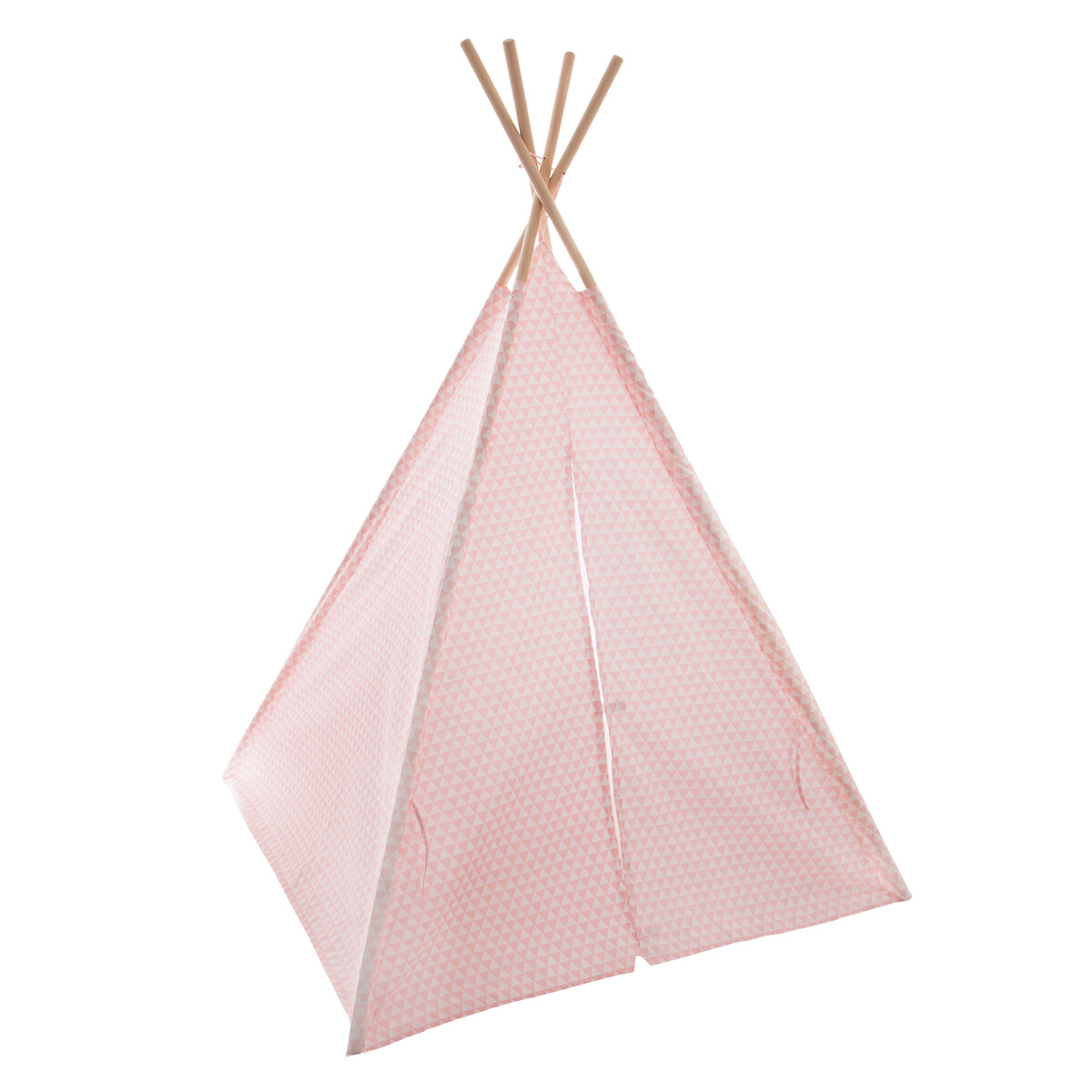 Tienda Tipi Rosa Pompones 120x160x120Cm