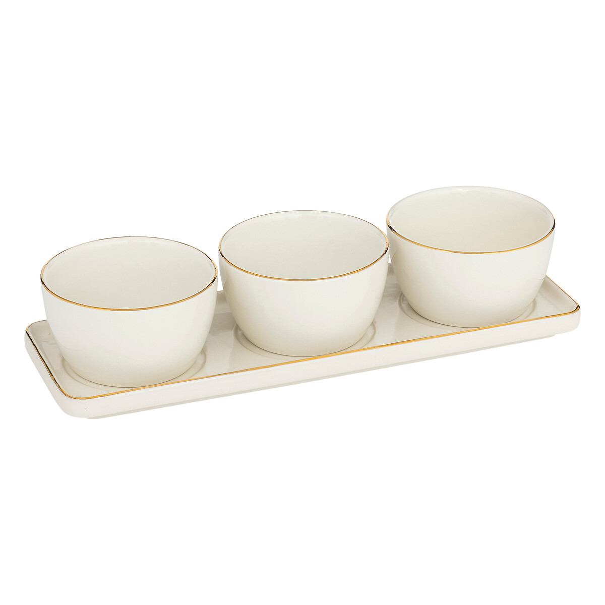 Set De 3 Cuencos Para Aperitivos Arya 