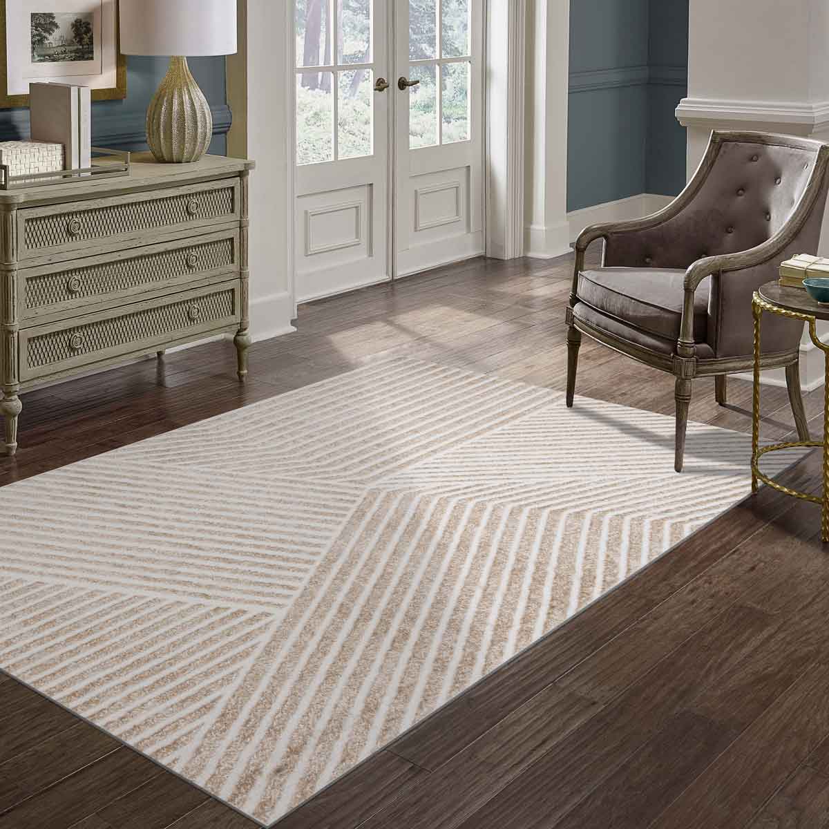 Alfombra SALAM SAND beige 133x190cm