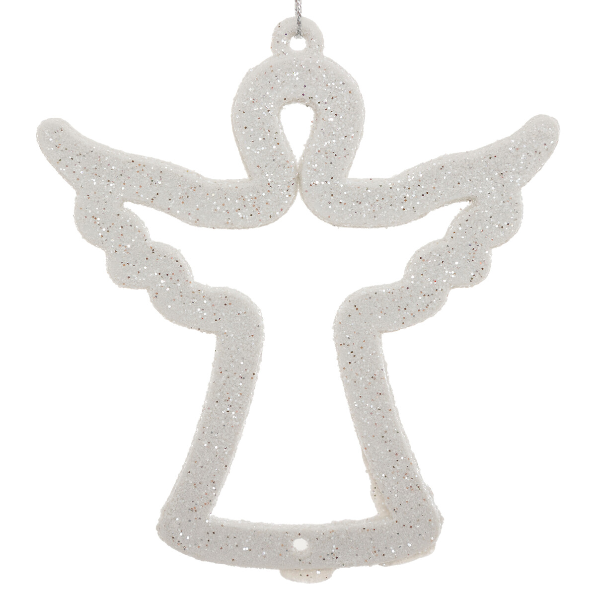 Set de 3 Adorno navide&ntilde;os &Aacute;ngel Blanco 