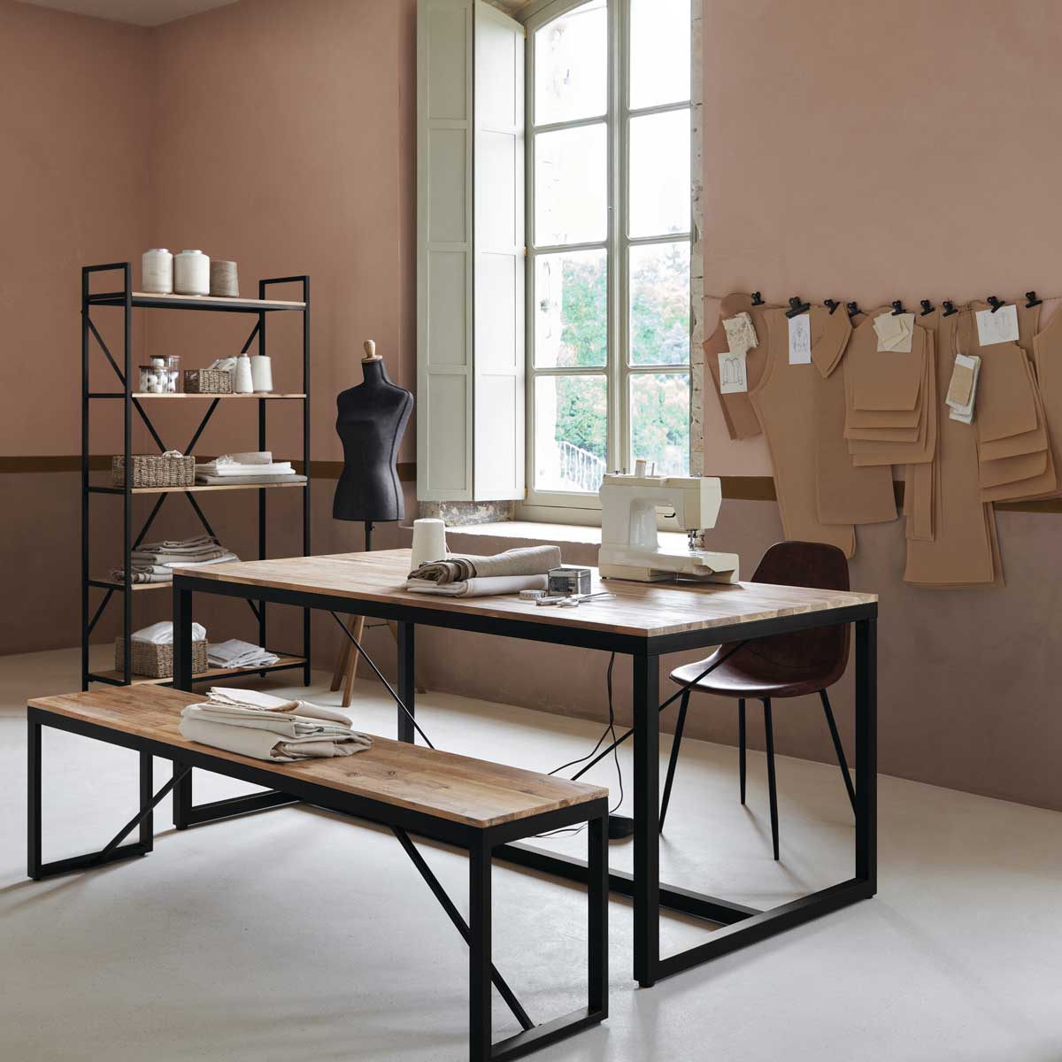 Silla Vladi Efecto Cuero 53x43x82Cm