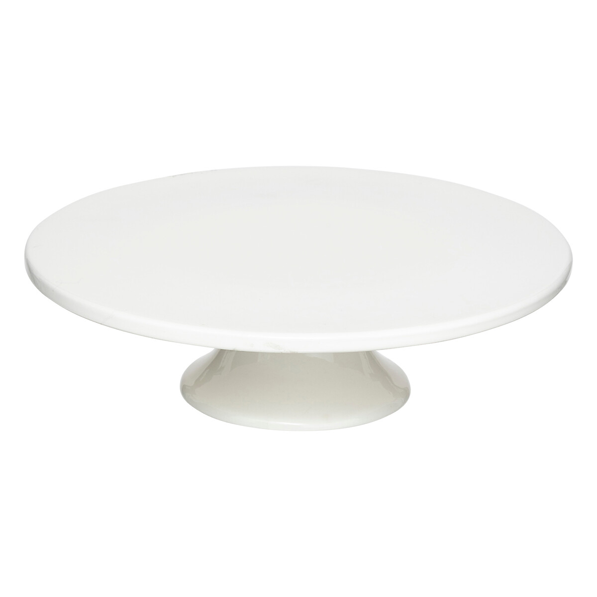 Plato para tarta NORA blanco 28x9cm