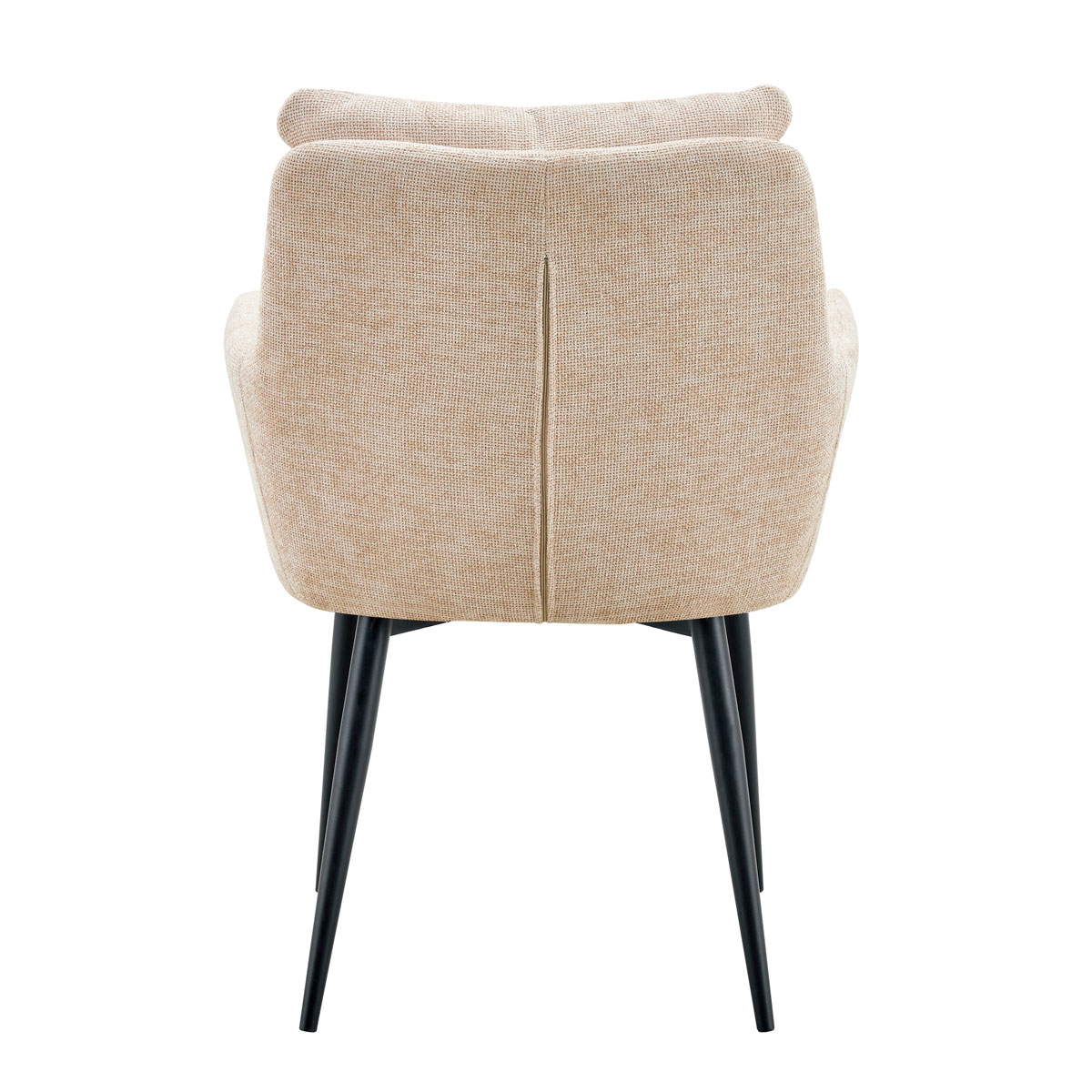 Butaca BIBURY de tela beige