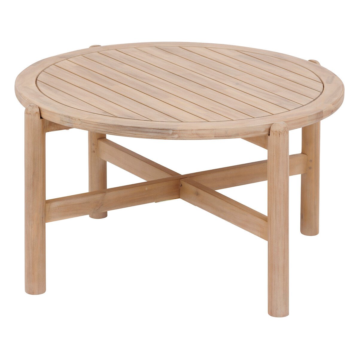 Mesa baja DEONA de madera acacia