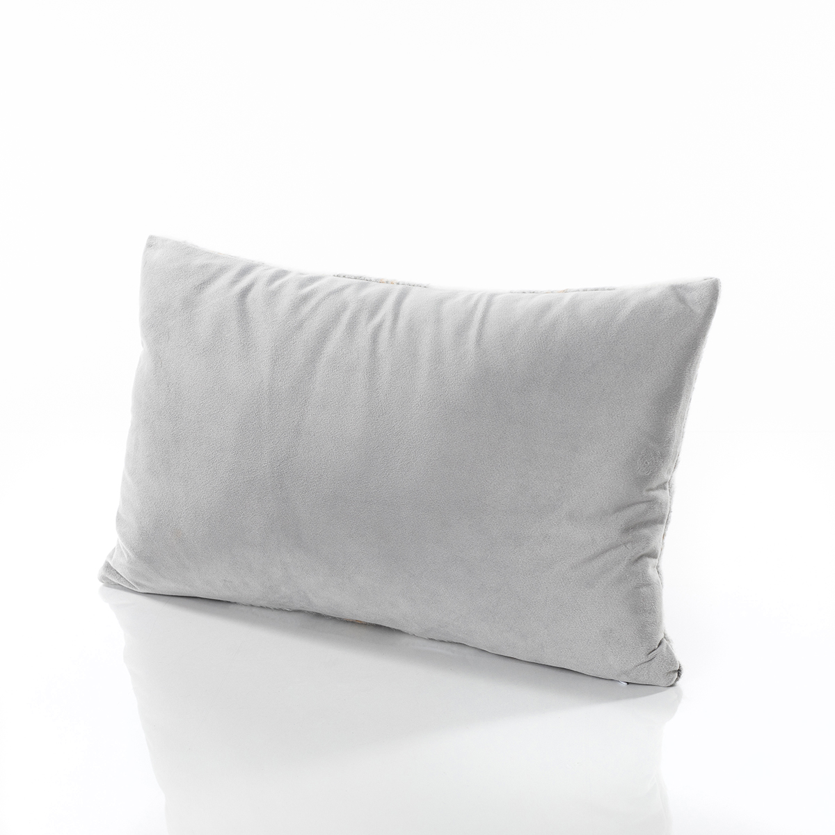 Cojín Gresy Cuadrados Gris 30x50cm