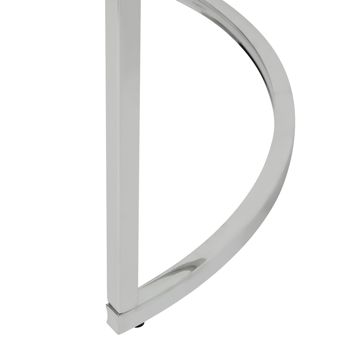 Juego de 2 mesas de centro KNEO plateadas