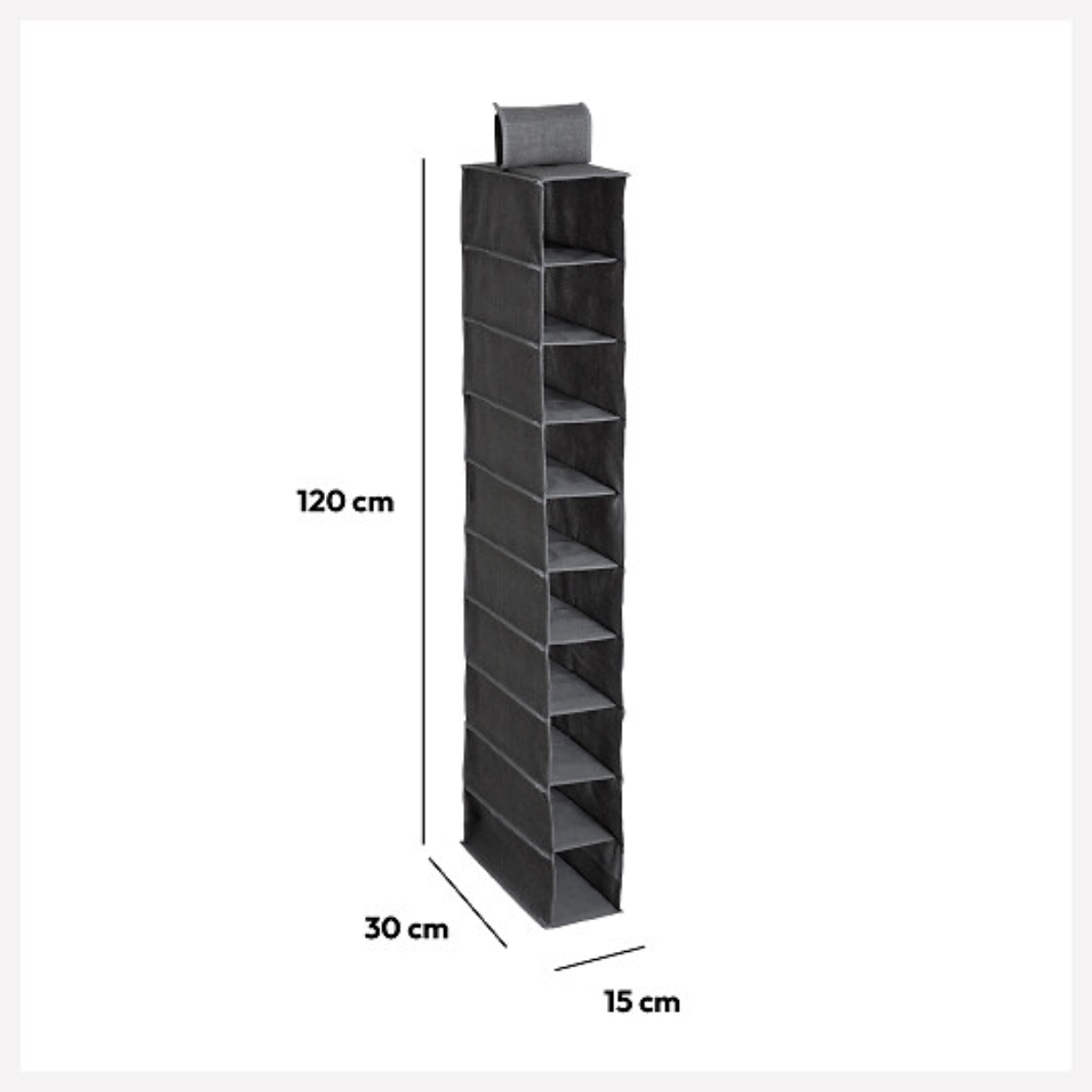 Organizador Armario Colgante 10 Compart.