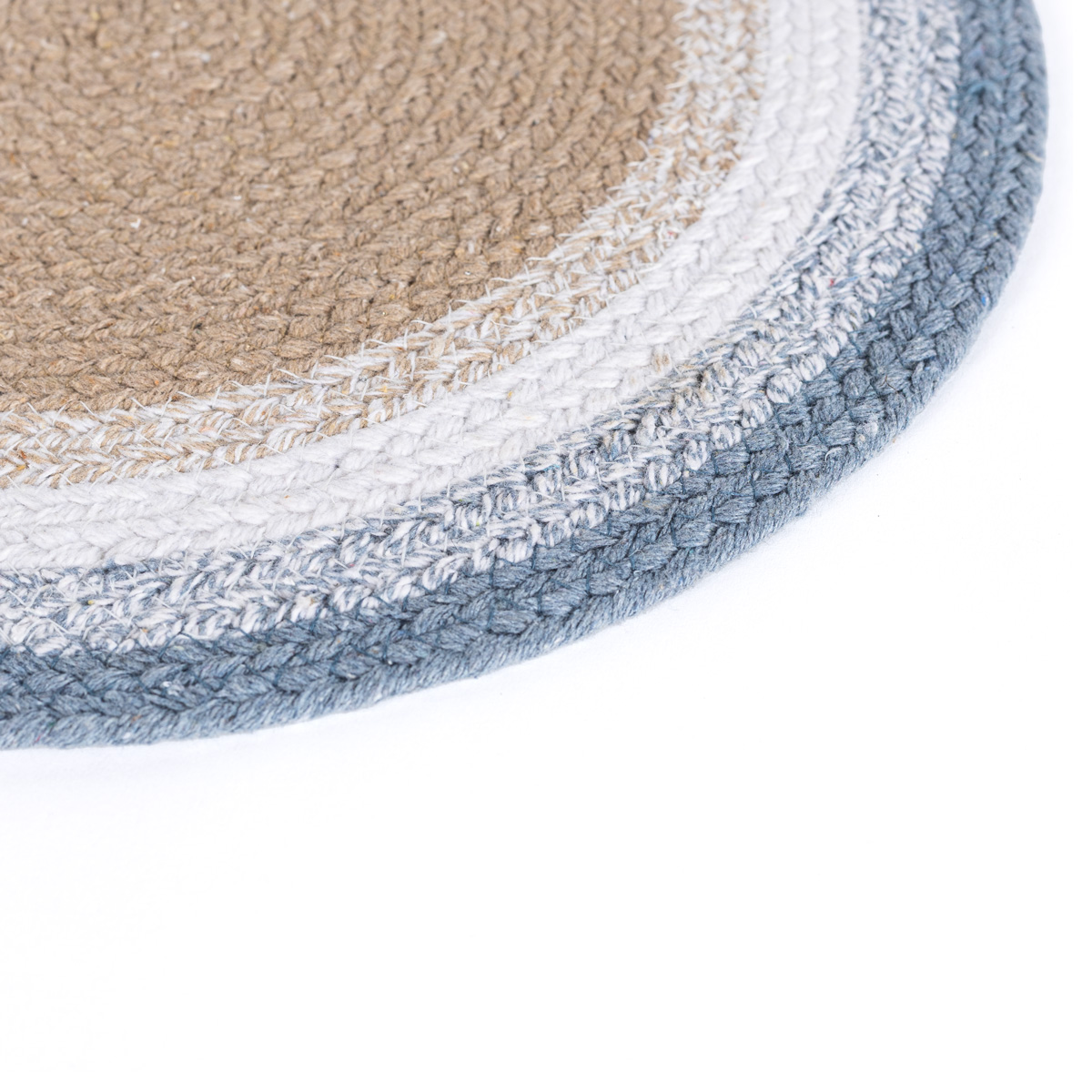Mantel individual SOLANGE azul D38cm