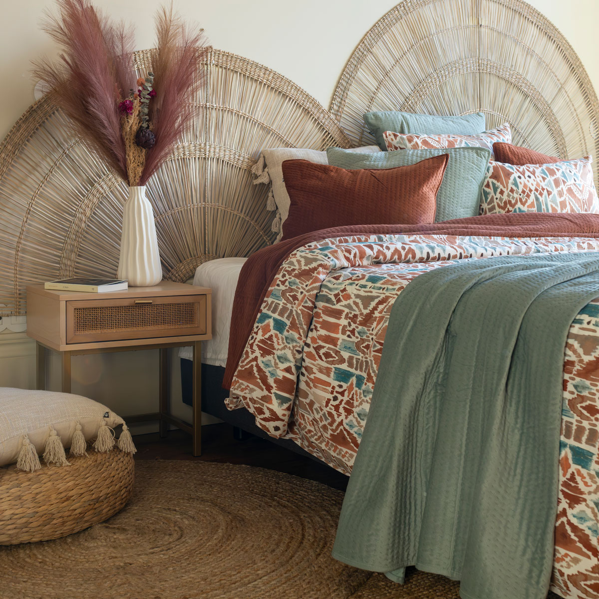 Tapete Rond Em Juta 120cm