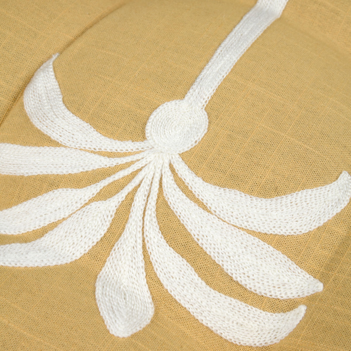 Coj&iacute;n de suelo CASABLANCA amarillo 45x45cm